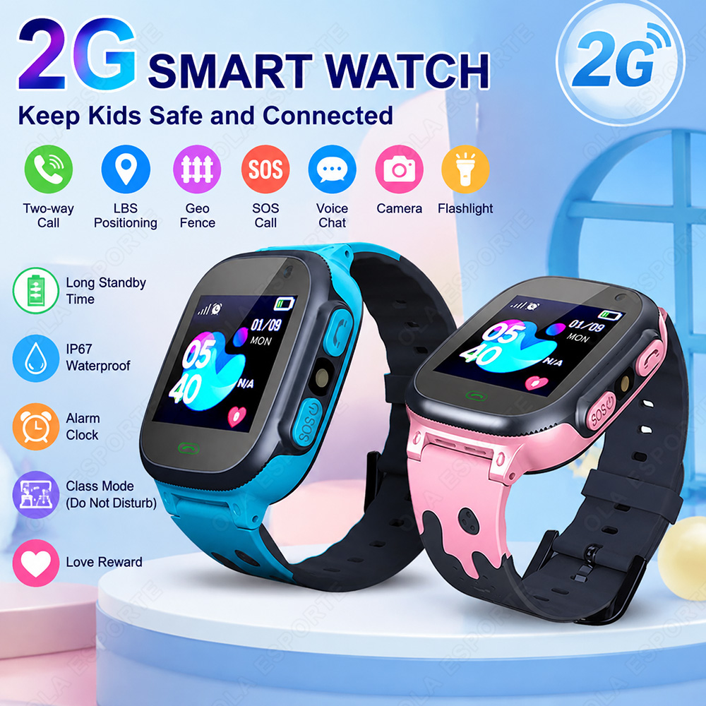 Smartwatch Watches For Girls Kids - Nouvelle montre intelligente pour enfants, écran
