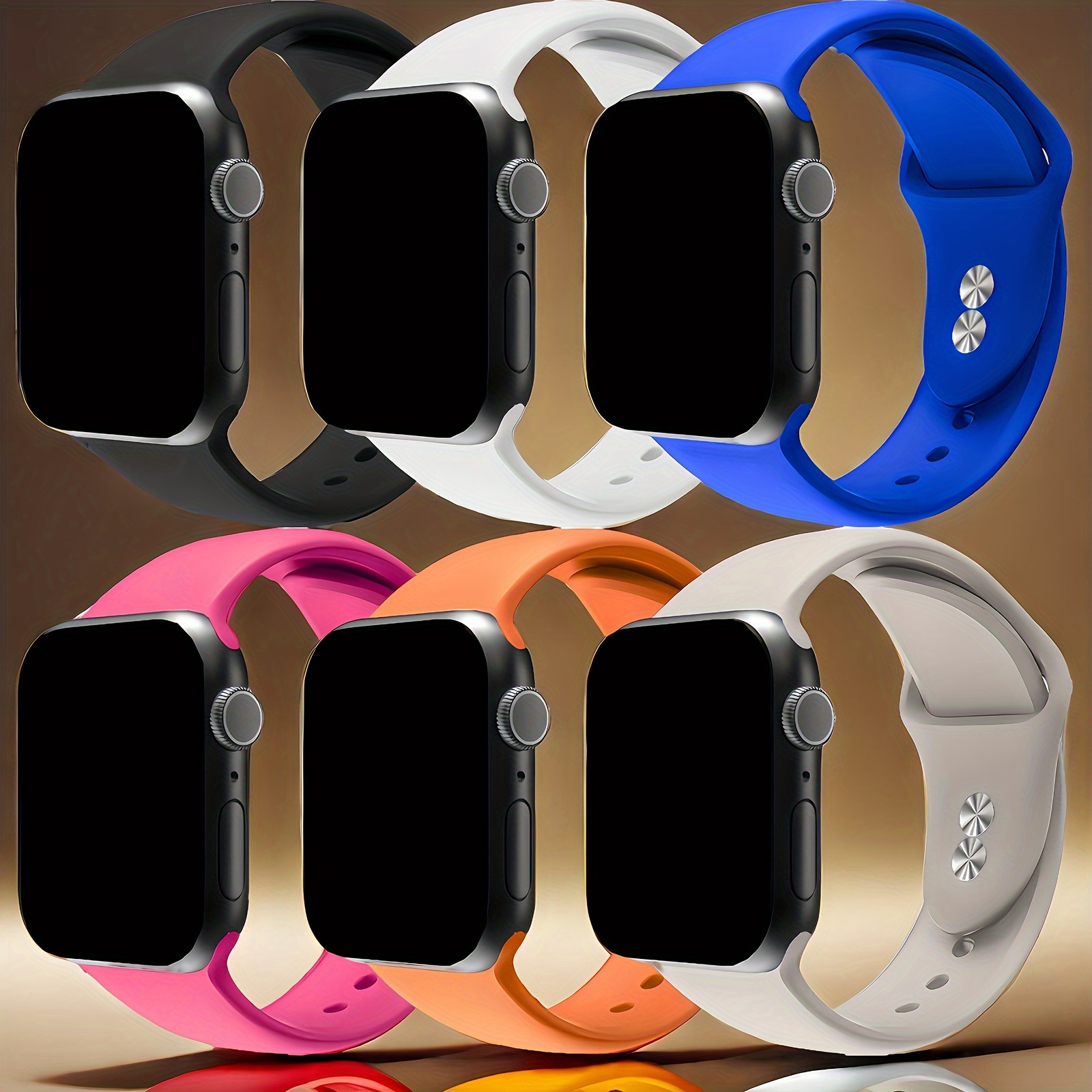 Smartwatch Iphone Watches For Women - Sport Silicone souple pour Apple Watch