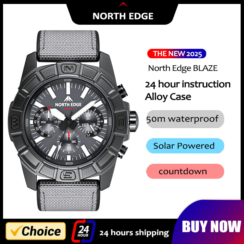 Smartwatch Army Watches For Men - NORTH EDGE 2025 BLAZE hommes montre