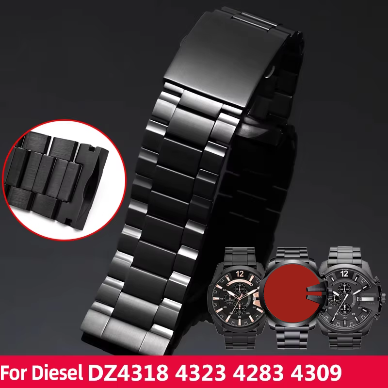 Diesel Watches Smartwatch - Bracelet de montre en acier inoxydable