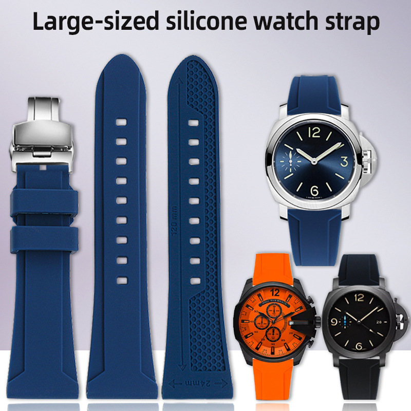 Diesel Watches Smartwatch - Bracelet de montre en caoutchouc souple