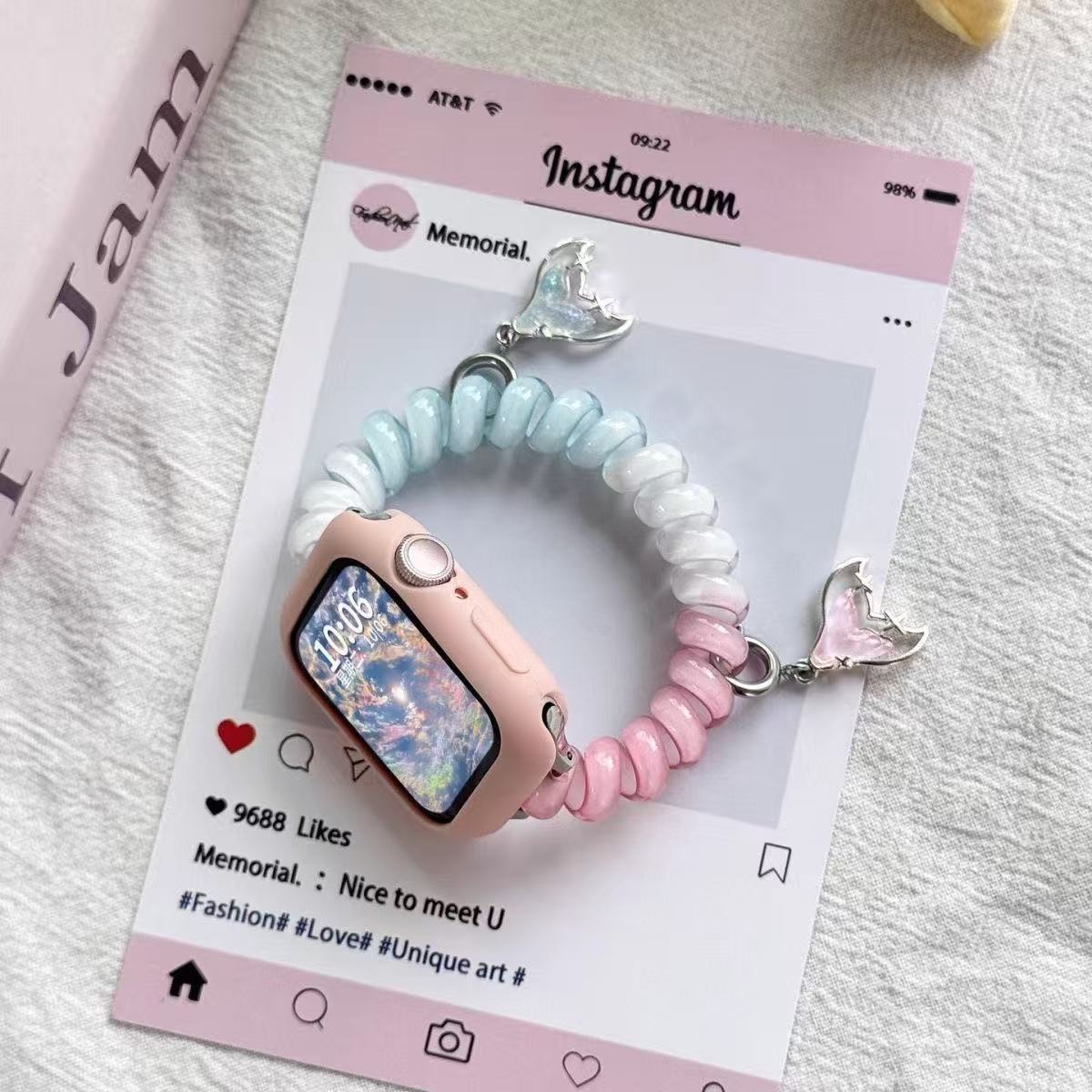 Smartwatch Iphone Watches For Women - Bracelet extensible pour Apple Watch Ultra2