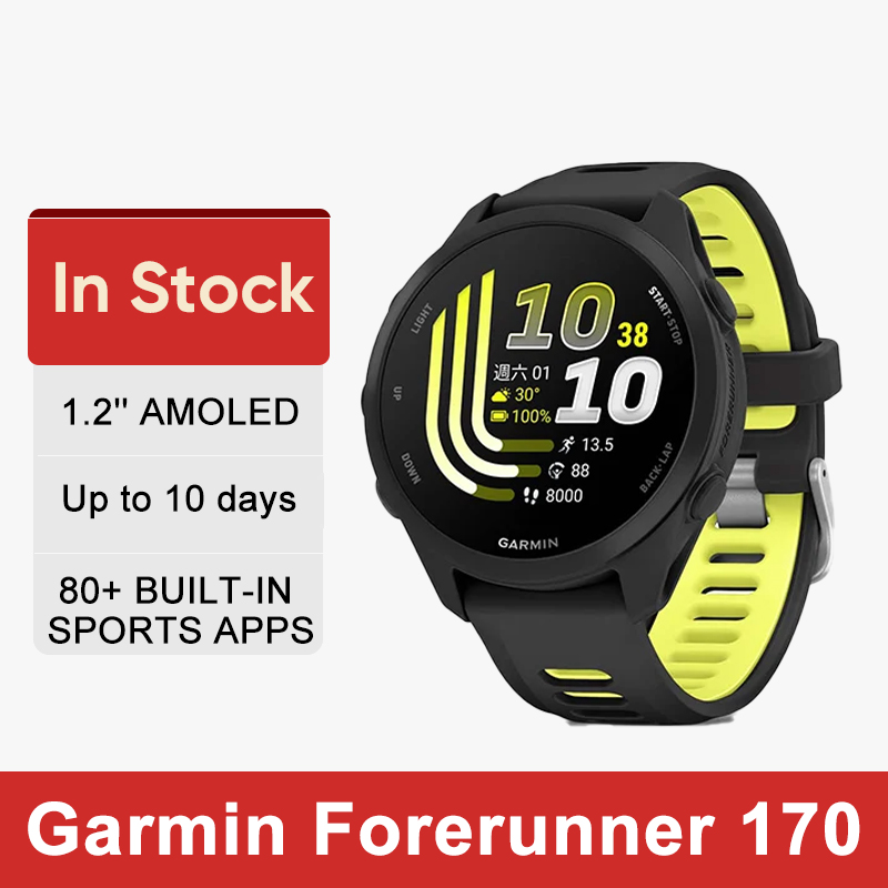 Timex Watches Smartwatch - Garmin Forerunner 170, écran AMOLED de