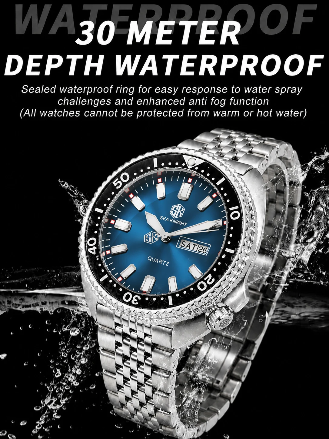 SEA KNIGHT Nouvelle Montre de  - Smartwatch Luxury Watches For Men avis et prix