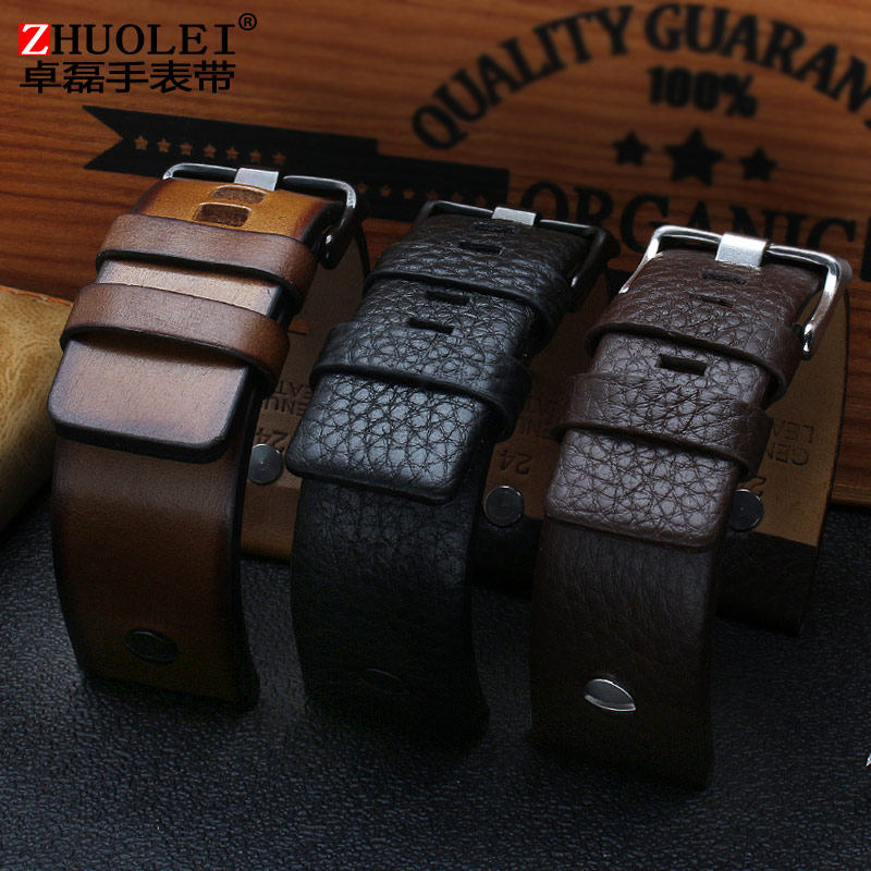Bracelet de montre en cuir vér - Diesel Watches Smartwatch avis et prix
