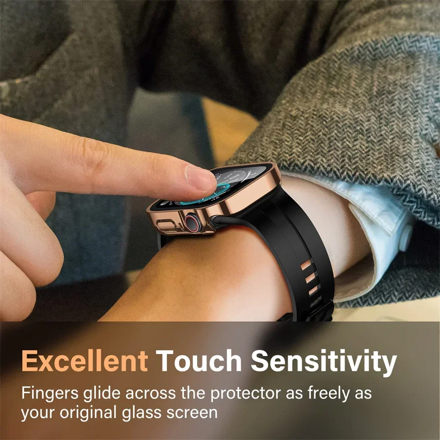 Verre + couvercle pour boîtier - Smartwatch Iphone Watches For Women avis et prix