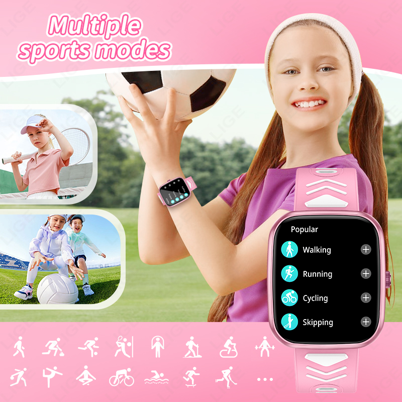 Montre connectée LIGE pour enf - Smartwatch Watches For Girls Kids avis et prix