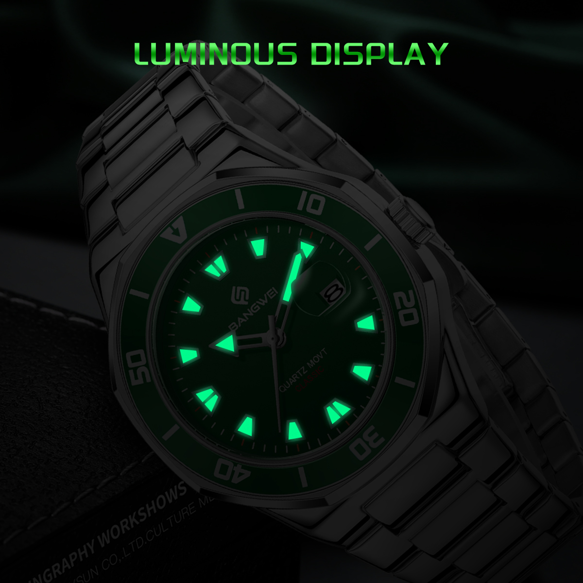 BANGWEI – montre de luxe pour  - Smartwatch Luxury Watches For Men avis et prix