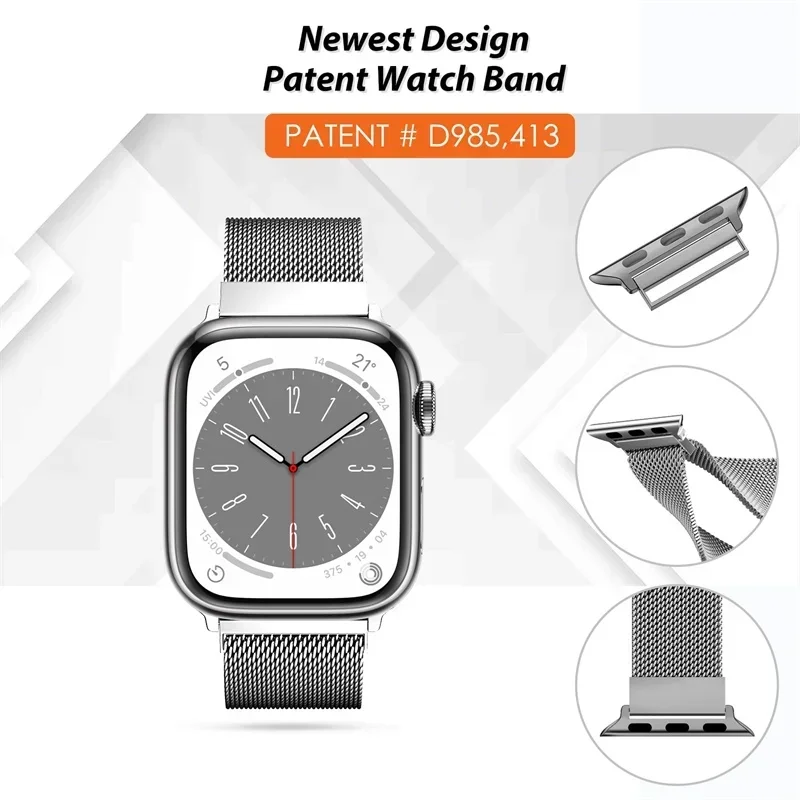 Bracelet en métal pour Apple W - Smartwatch Iphone Watches For Women avis et prix
