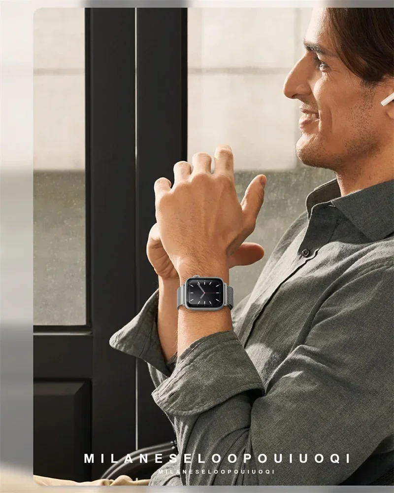 Bracelet en métal pour Apple W - Smartwatch Iphone Watches For Women avis et prix