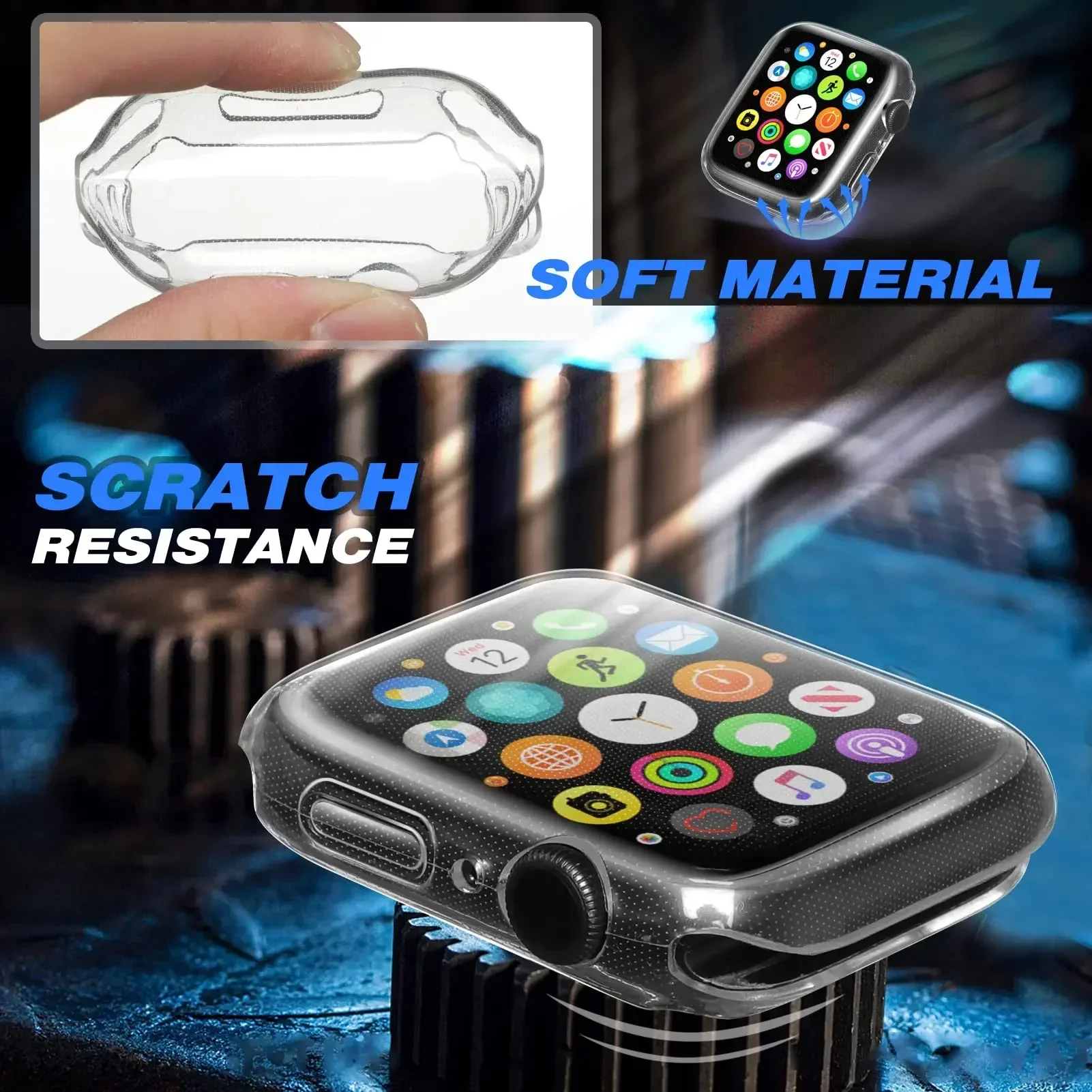 Housse pour Apple Watch, 44mm  - Smartwatch Iphone Watches For Women avis et prix