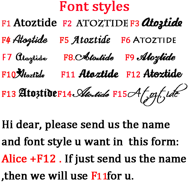 Atoztide personnalisé 1-2 noms - Bracelet Link Remover avis et prix
