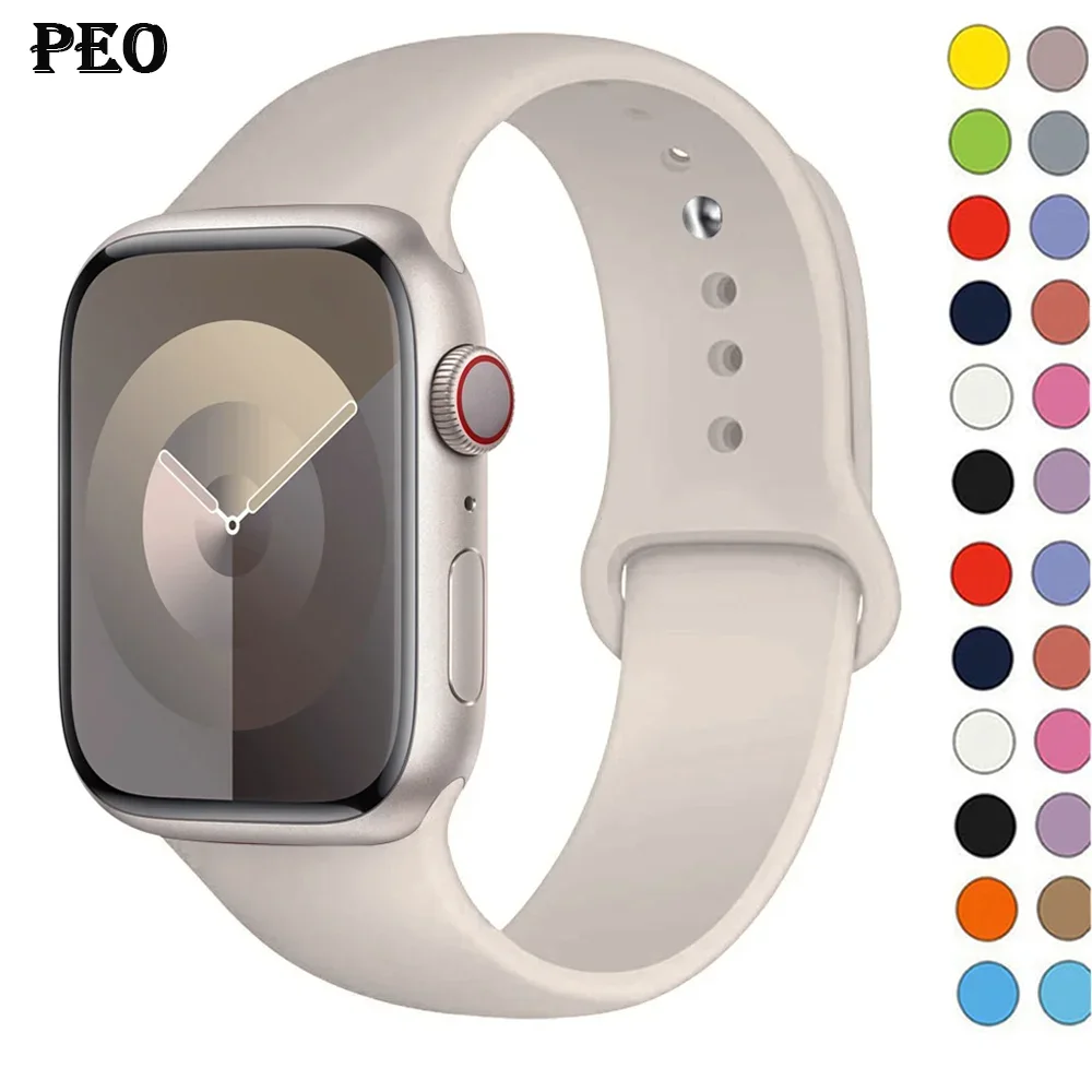 Bracelet en Silicone pour Appl - Smartwatch Iphone Watches For Women avis et prix