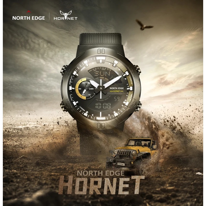 Montre intelligente NORTH EDGE - Smartwatch Army Watches For Men avis et prix