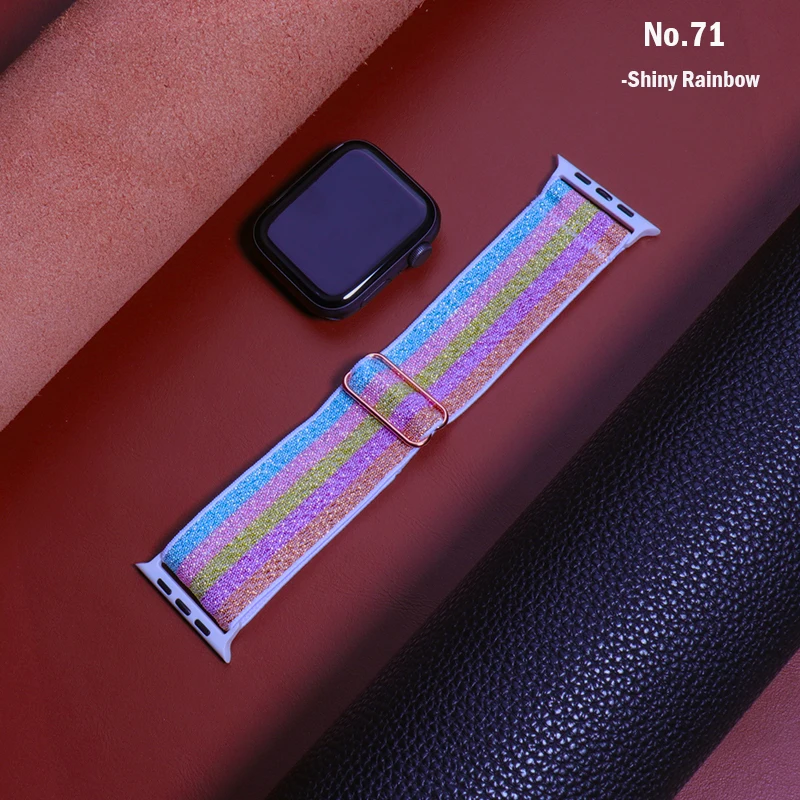 Scrunchie Strap pour Apple Wat - Smartwatch Iphone Watches For Women avis et prix