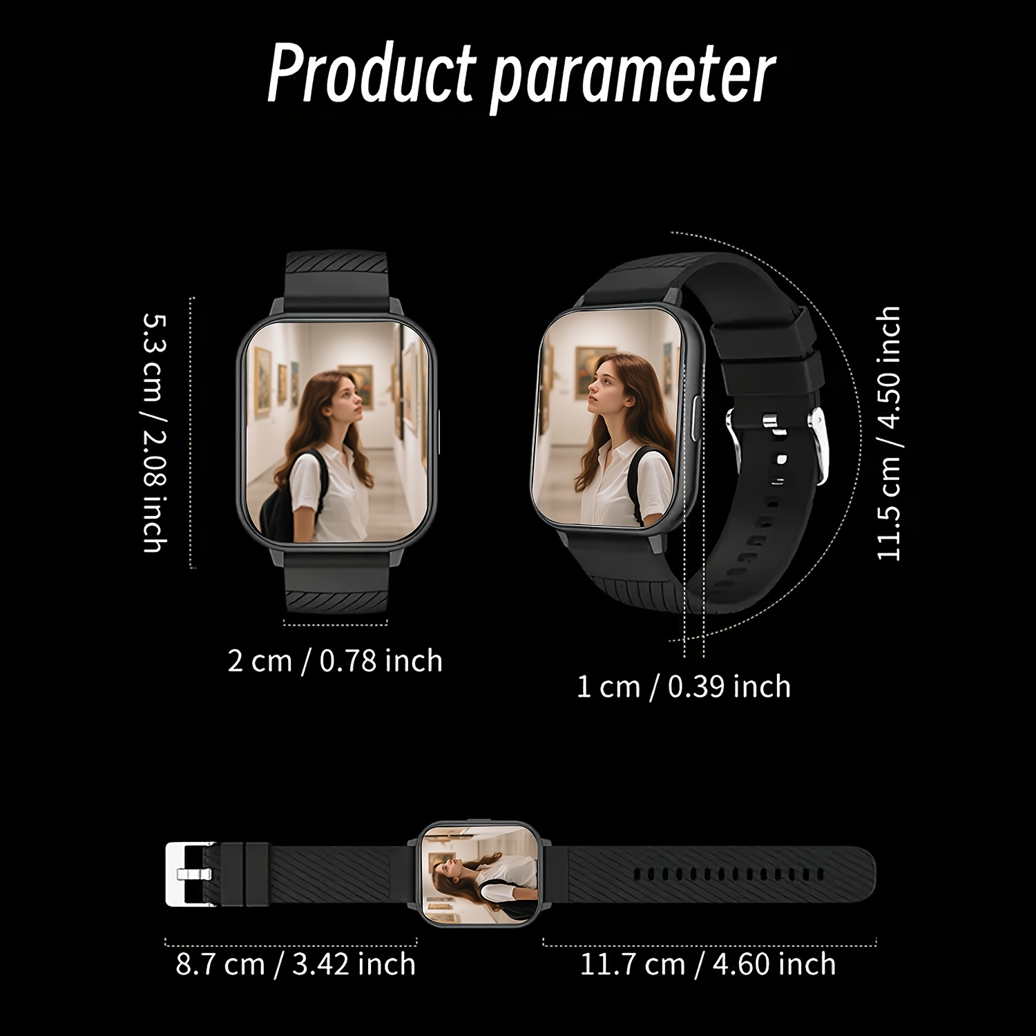 Montre connectée de sport, écr - Smartwatch Iphone Watches For Women avis et prix
