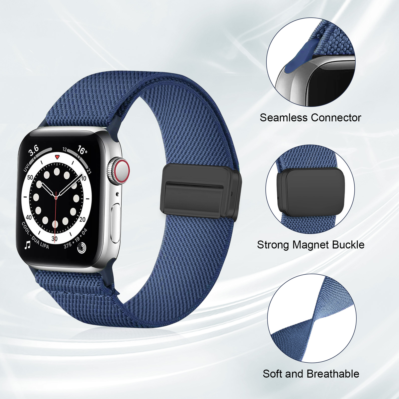 Bracelet magnétique pour Apple - Smartwatch Iphone Watches For Women avis et prix