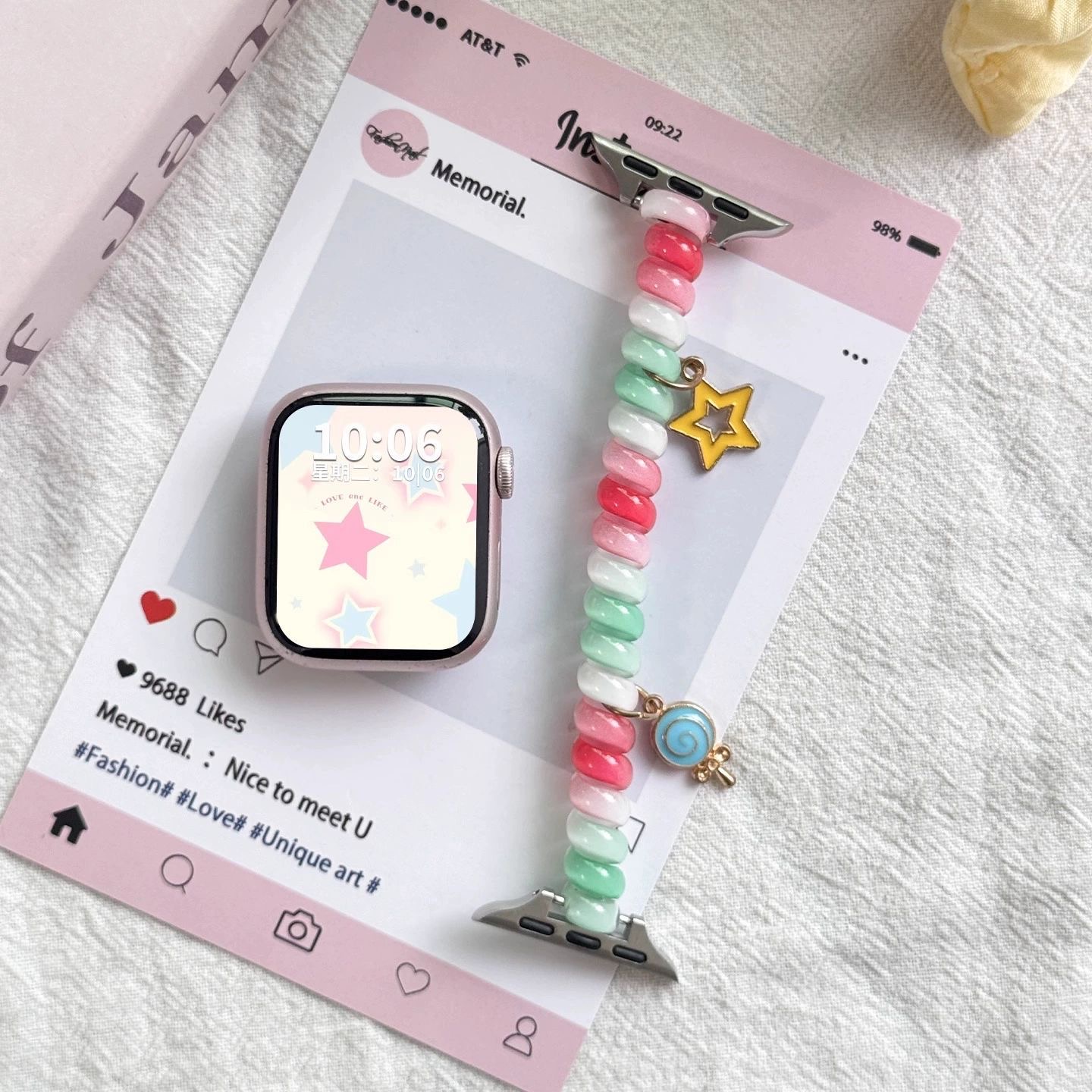 Bracelet extensible pour Apple - Smartwatch Iphone Watches For Women avis et prix