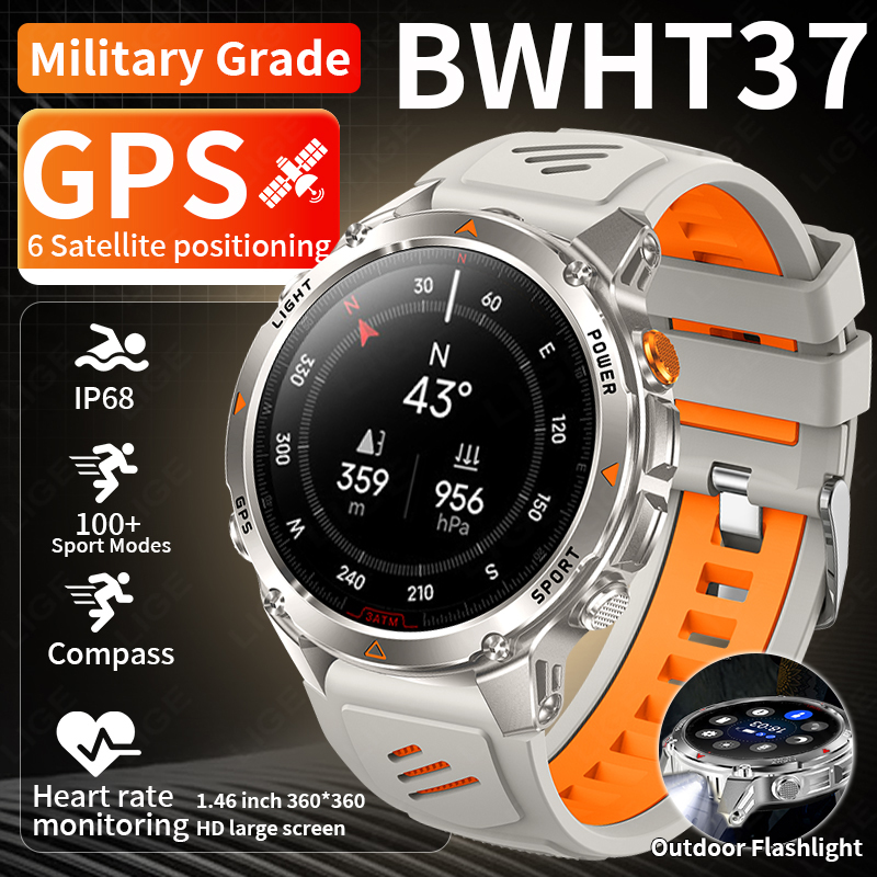LIGE robuste GPS piste montre  - Watch Smartwatch avis et prix