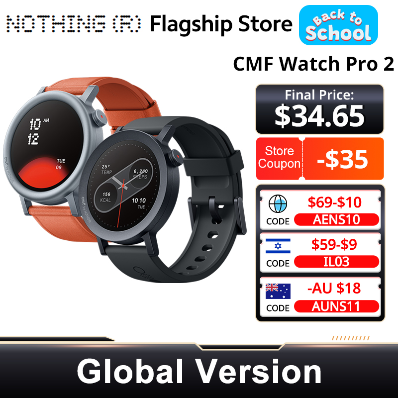 CMF by Nothing Watch Pro 2 Ver - Timex Watches Smartwatch avis et prix