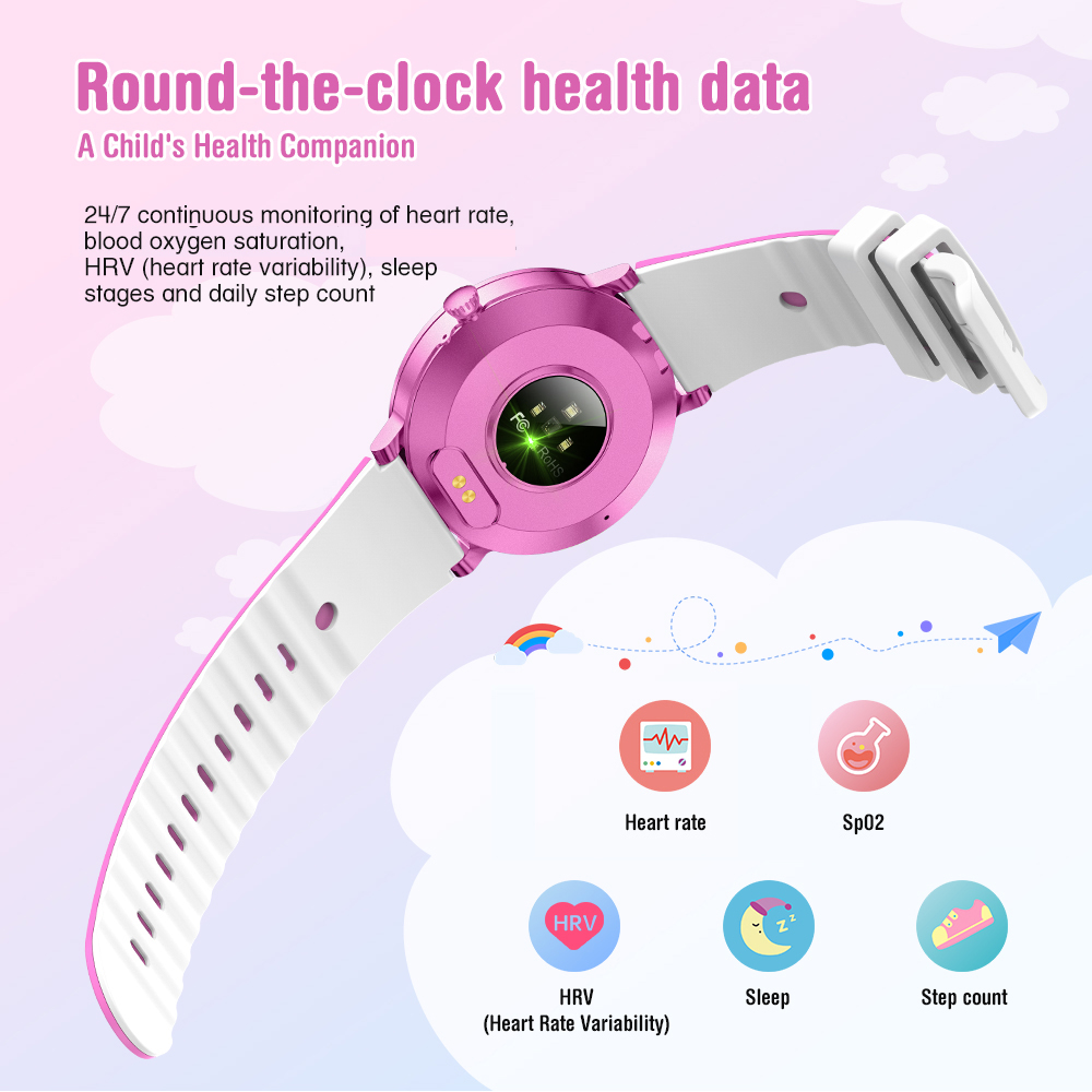 Nouveau Ciberer DS08 enfants m - Smartwatch Watches For Girls Kids avis et prix