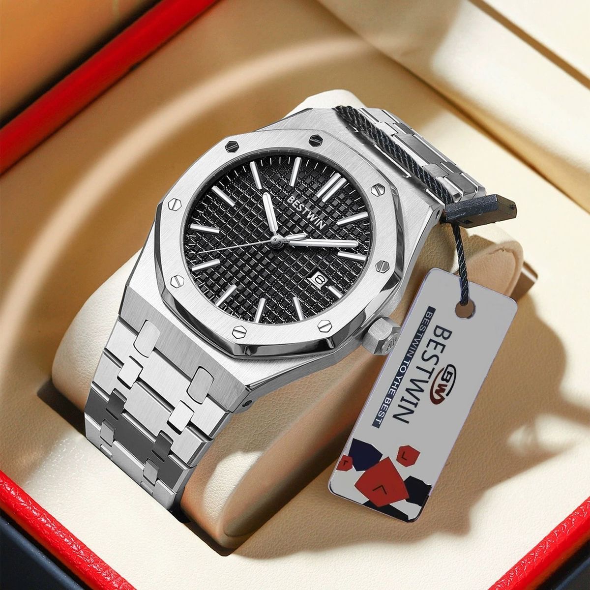 Montre homme BESTWIN originale - Smartwatch Luxury Watches For Men avis et prix