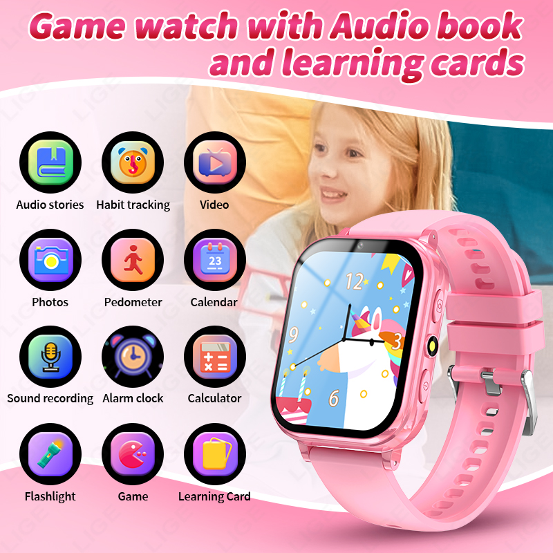 LIGE montre intelligente pour  - Smartwatch Watches For Girls Kids avis et prix