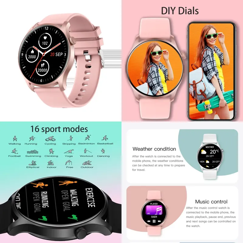 Montre connectée SENBONO MAX8  - Watch Smartwatch avis et prix